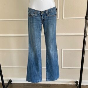 Frankie B. Light Blue Wide Leg Jeans